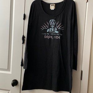 MUNKI MUNKI Star Wars Dark Vader Sleep Dress Sz L
